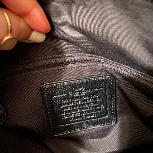 Black Coach Bag - Picture 3 of 5